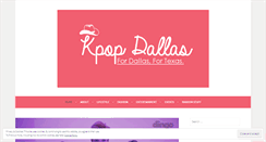 Desktop Screenshot of kpopdallas.com